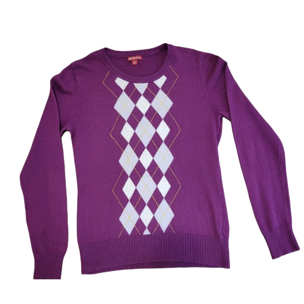 Merona Argyle Sweater